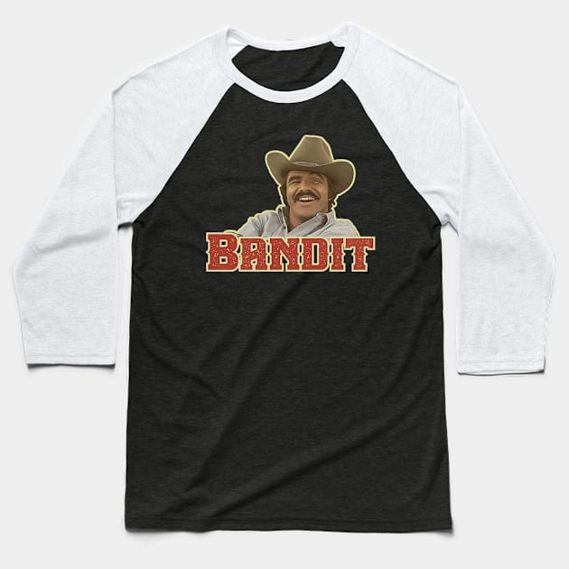 Smokey and the Bandit Stunts Baseball T-Shirt by Doc Gibby